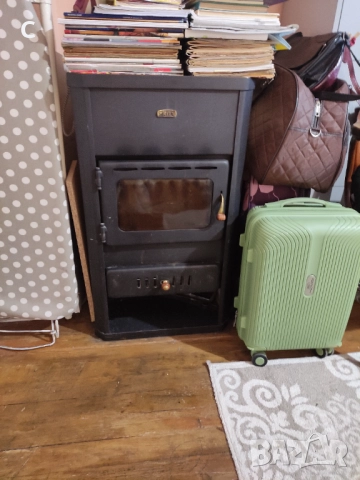 Камина с водна риза и помпа 9кw, снимка 2 - Други стоки за дома - 52683415