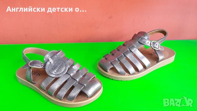 Английски детски сандали естествена кожа-M&S, снимка 2 - Детски сандали и чехли - 28519726