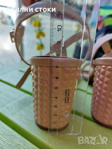 Розови сандали 38 номер, снимка 7 - Сандали - 51092891