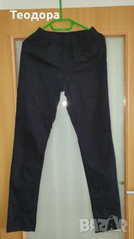 Черен панталон р.М, снимка 3 - Панталони - 39615524