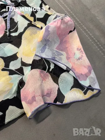 Дамска блузка с къс ръкав - L, снимка 4 - Тениски - 48922372
