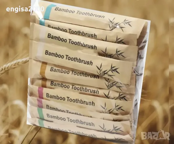 ПРОМО! Меки бамбукови четки за зъби, снимка 5 - Други - 50330400