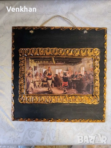 Картини размер 25/25 см на дървена основа., снимка 6 - Картини - 53002944