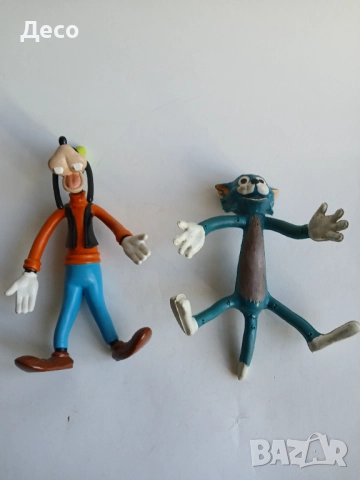 Стари гумени фигурки Том и Гуфи., снимка 3 - Колекции - 52523308