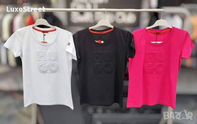 Дамски Памучни Тениски 🤍Hugo Boss 