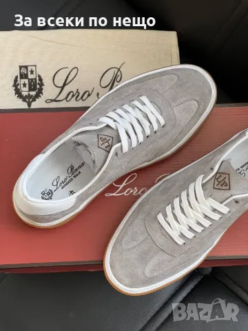 Loro Piana Мъжки Обувки Естествен Велур Лоро Пиана - Налични Различни Цветове Код D2210, снимка 6 - Ежедневни обувки - 49430200