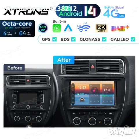 Мултимедия Xtrons за VW SEAT SKODA PX94MTVDAB, снимка 15 - Аудиосистеми - 39554185