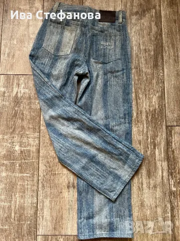 Нови елегантни светло сини дънкови дънкени панталони висока талия  дънки Miu Miu , снимка 4 - Панталони - 49934999