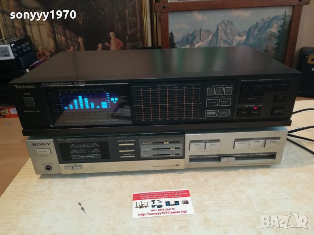 TECHNICS EQUALIZER & SONY AMPLIFIER-JAPAN 2501221954, снимка 8 - Ресийвъри, усилватели, смесителни пултове - 35560617