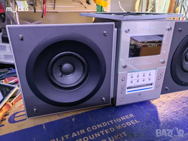 SONY CMT-MD1 Mini Disk , снимка 11 - Аудиосистеми - 49785421