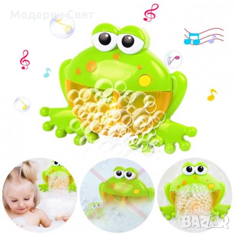 Музикална жабка за балончета 