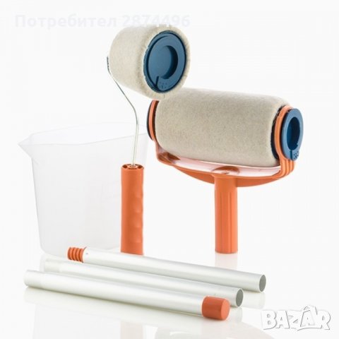 0840 Комплект валяци за боядисване с резервоар и удължител, снимка 4 - Други - 34581565