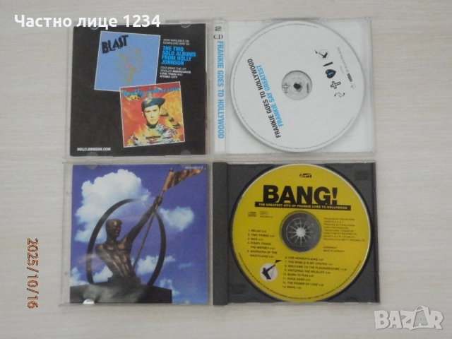 Frankie Goes To Hollywood - Greatest Hits - 2009 - 2CD /Bang! ... The Greatest Hits of  - 1993 , снимка 2 - CD дискове - 51580182