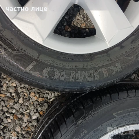 Нисан Кашкай джанти с летни гуми Кумхо, снимка 5 - Гуми и джанти - 51083947