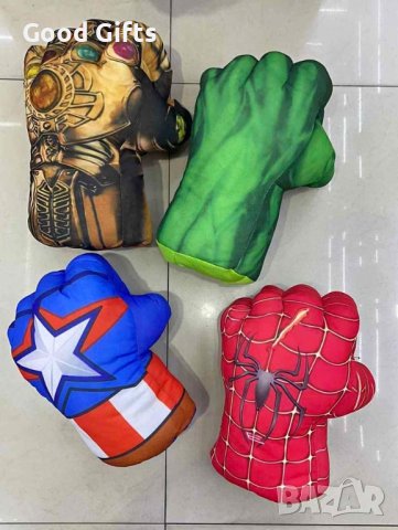 Ръкавица на Хълк, Спайдърмен, Капитан Америка, Танос, снимка 2 - Други - 43177820