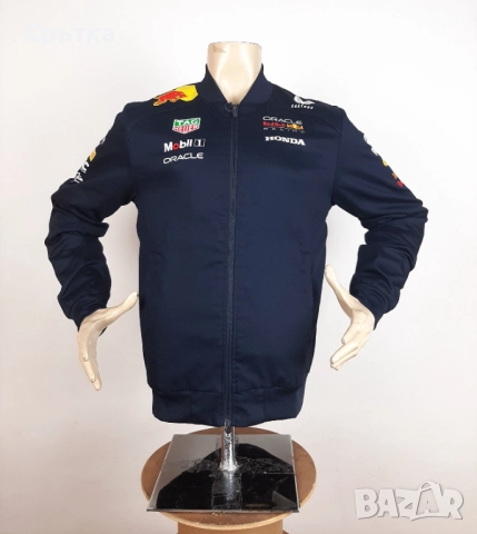 Red Bull Racing F1 Team Bomber Jacket - Оригинално мъжко яке, снимка 6 - Якета - 52727763