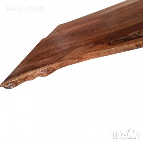 Трапезна маса, маса за хранене с жив ръб  от масивно дърво Ясен  , снимка 2 - Маси - 27652989