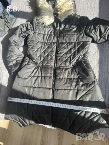 Черно шушляково яке, размер Л, снимка 17 - Якета - 38896048