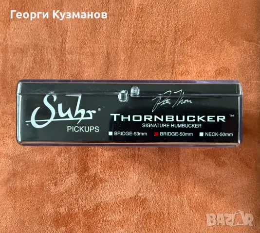 Suhr Thornbucker Bridge Gold хъмбъкер адаптер, снимка 5 - Китари - 47914628