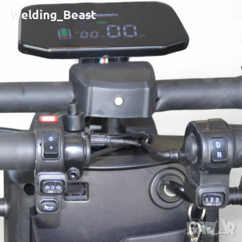 Електрическа четириколка с 3 места Х4 1500W / 48V / 20Ah - Green, снимка 7 - Мотоциклети и мототехника - 51271808