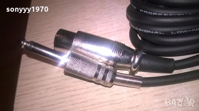  low-noise cable-кабел за микрофон, снимка 3 - Микрофони - 27005693