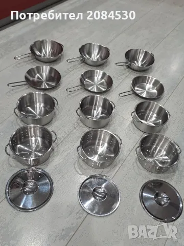 Детски комплект за готвене /неръждаема стомана/