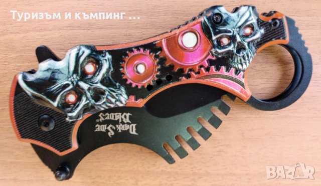 Карамбит Dark Side, снимка 9 - Ножове - 53135305