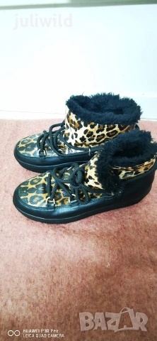 Апрески, боти, 38.5,естествена кожа, промо, снимка 8 - Дамски апрески - 48183160