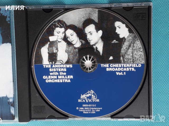 The Andrews Sisters With The Glenn Miller Orchestra – 1998 - The Chesterfield Broadcasts,Vol.1(Big B, снимка 4 - CD дискове - 43850812