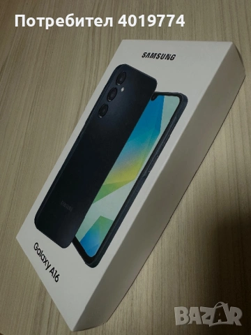 Samsung a16 НОВ ЗАПЕЧАТАН