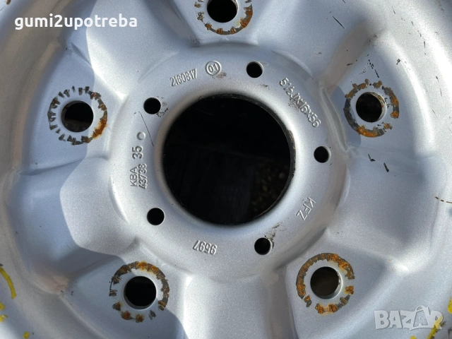 16 джанта 5х160 Ford Tourneo Custom Transit Custom 5,5J et56, снимка 2 - Гуми и джанти - 53012069