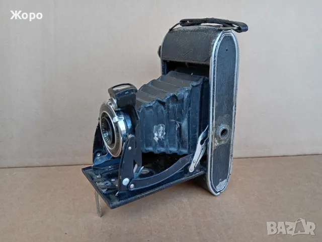 старинен мехов фотоапарат агфа AGFA, снимка 3 - Други ценни предмети - 48272448