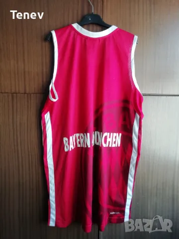 Bayern Munich Adidas 2011/2012 Jersey оригинален баскетболен потник Байерн Мюнхен , снимка 2 - Тениски - 48475540