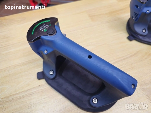 Акумулаторна вендуза за плочки и плоскости VSCE-1319, 195x130 мм, до 200 кг, LCD дисплей, куфар, снимка 5 - Други инструменти - 52557920