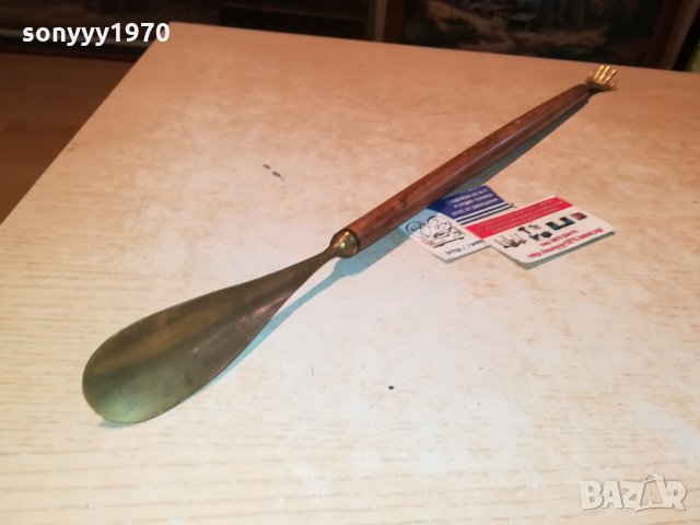 МЕД/МЕСИНГ/ДЪРВО-MADE IN TAIWAN-FRANCE 1511211632, снимка 6 - Антикварни и старинни предмети - 34814014