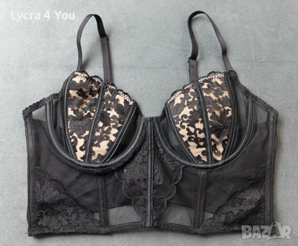 80В/С (М размер) късо корсетно бюстие/топ, снимка 8 - Корсети, бюстиета, топове - 43265745