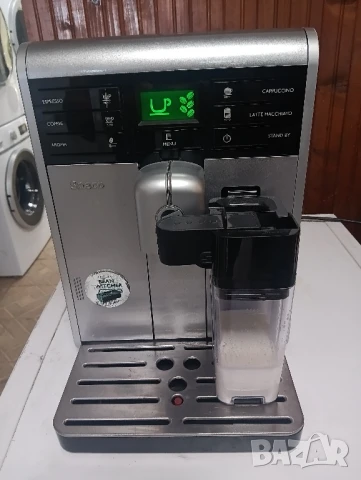 Кафе автомат Saeco Cappuccino с гаранция!, снимка 1