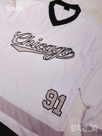 Джърси / блуза с дълъг ръкав Chicago, снимка 2 - Други спортове - 52281441