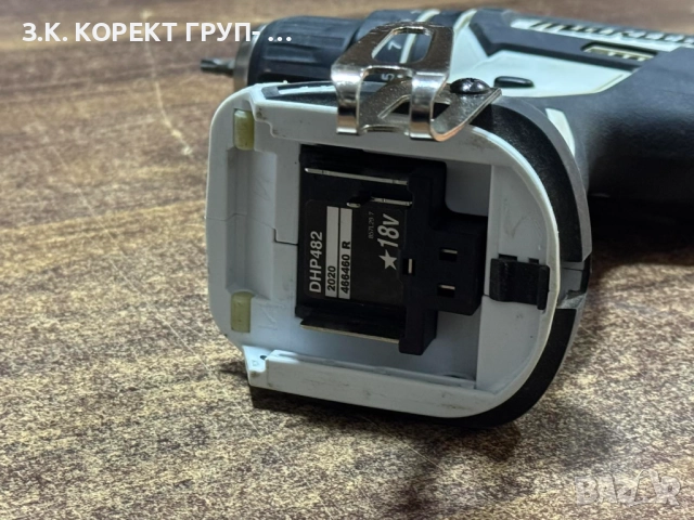 Продавам комплект Makita – винтоверт + батерия + зарядно, снимка 6 - Винтоверти - 52586173