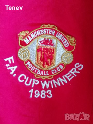 Manchester United FA Cup Winners 1983 ретро тениска фланелка Score Draw Манчестър Юнайтед XXL 2XL , снимка 3 - Тениски - 43960647