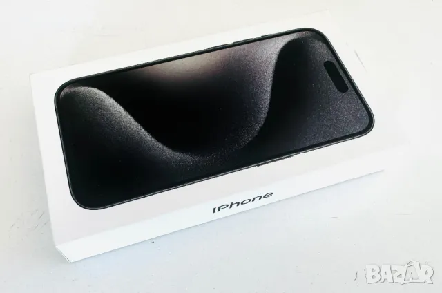 НОВ! iPhone 15 Pro 256GB Black Titanium ГАРАНЦИЯ!, снимка 1