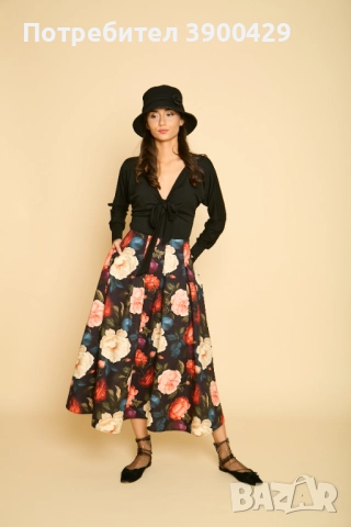 Пола Melani - Цветя, снимка 5 - Поли - 52183930