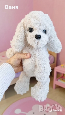 Ръчно плетено кученце на една кука, снимка 2 - Други инструменти - 52950916