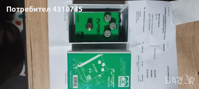 Ефект педали за китара - Behringer Digital Reverb и Palmer Flanger, снимка 2 - Китари - 52590601