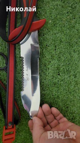Подводничарски нож , Испания, Мигел Нието, снимка 9 - Ножове - 43256945