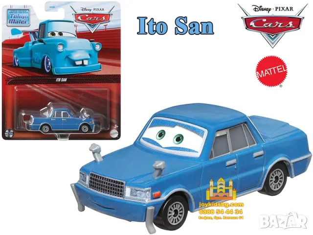 Ito San Disney/Pixar Cars - оригинал 1:55, снимка 1