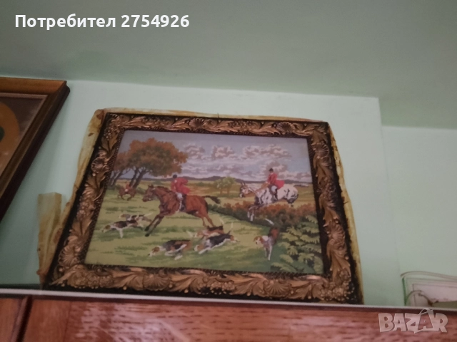 10 изящни френски гоблена , снимка 2 - Гоблени - 52578802