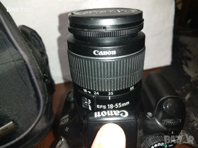 Фотоапарат Canon EOS 1100D с 18-55 обектив, снимка 8 - Фотоапарати - 52867769
