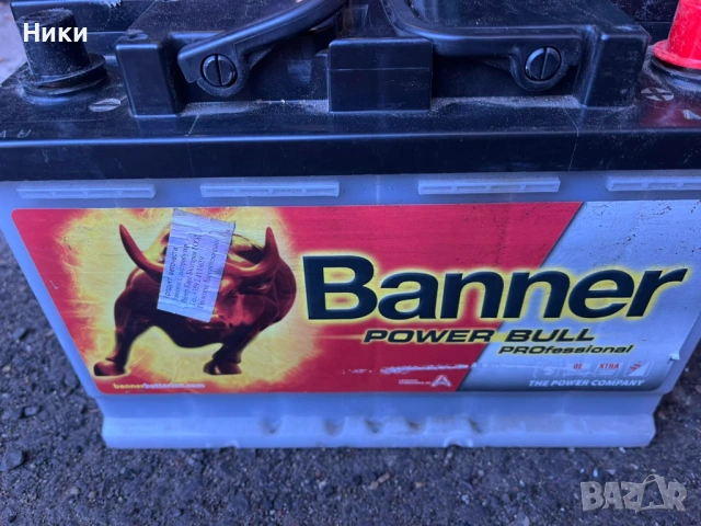 Акумулатор  Banner 77A,700Ah, снимка 2 - Части - 53135188