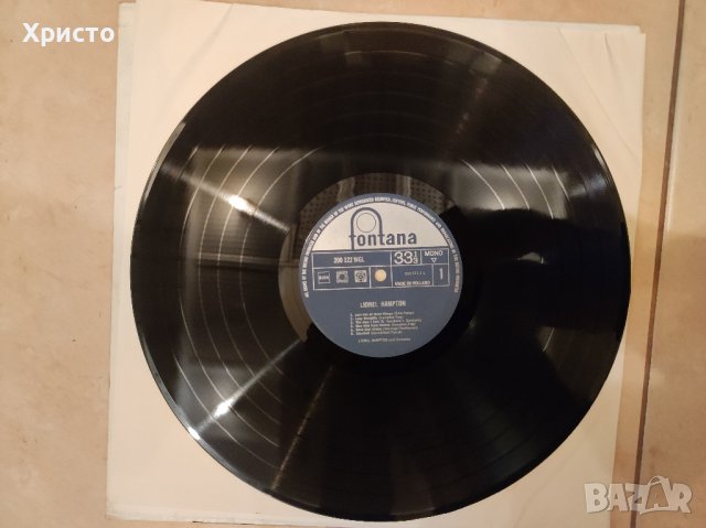 Грамофонна плоча JAZZ Lionel Hampton, снимка 3 - Грамофонни плочи - 44019566